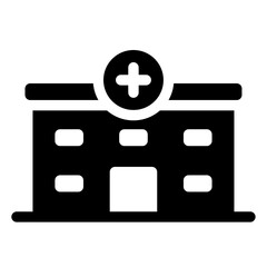 Obraz premium hospital icon illustration