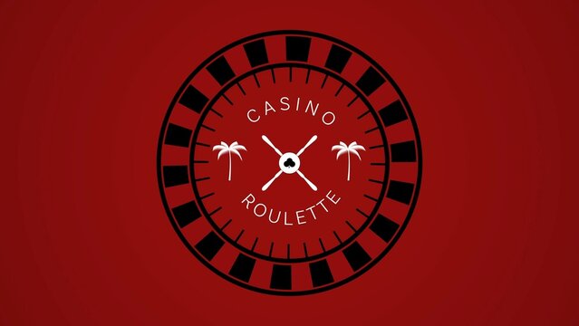 Casino Rotating Roulette Clean Title Intro