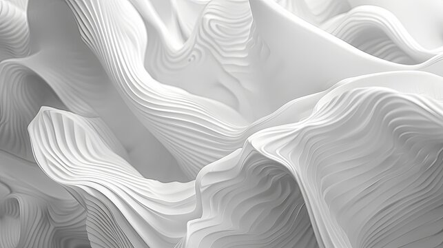 fondo abstracto con ondas blancas