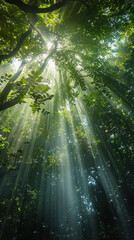 Sunbeams Through a Cave's Beauty., International Sun Day, the importance of solar energy, Sun’s contributions to life on Earth.