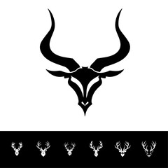 Obraz premium Obsidian Horns