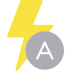 Auto Flash Icon