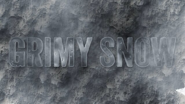 Stormy Snow Reveal Title Intro