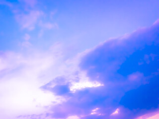 Obraz premium blue sky with clouds