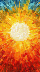 Sunburst of Hope and Optimism, International Sun Day, the importance of solar energy, Sun’s contributions to life on Earth.