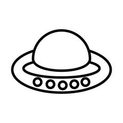 Ufo line icon