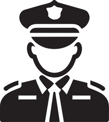 police control, pictogram