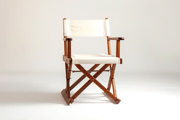 Luna director chair, a masterpiece of design, perfectly presented against a solid white background.