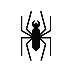 Spider logo. Icon design. Template elements	