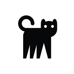 Cat logo. Icon design. Template elements