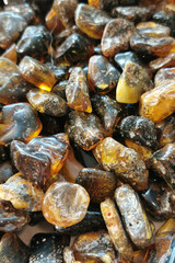 amber mineral texture