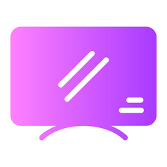tv gradient icon