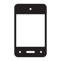 smartphone glyph icon