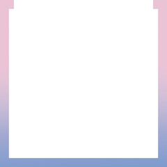 Obraz premium Gradient Square Broken Line