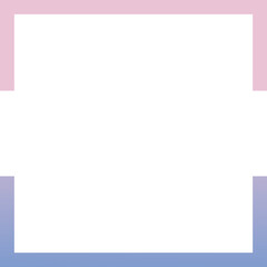 Obraz premium Gradient Square Broken Line