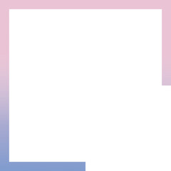 Gradient Square Broken Line