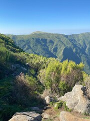Madeira mountain landscape