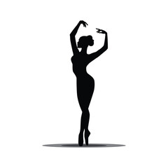 Dancing people icon