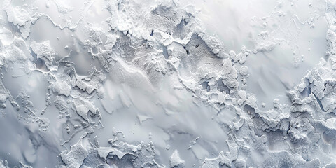 A white background with a lot of snow and ice. The snow is very thick and the ice is very thick