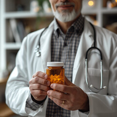 doktor, lek, glases, drink, zdrowie, holding, naukowcy, aptekarz, osoba, dłonie, lud, pigułka, medyczne, lecznictwo, alkochole, recepta, baba, bisnes, labolatorium, fachowiec, biznesman, piwo, bootle,