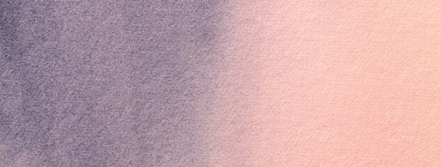 Abstract art background light pink and blue colors. Watercolor painting with purple and rose gradient.