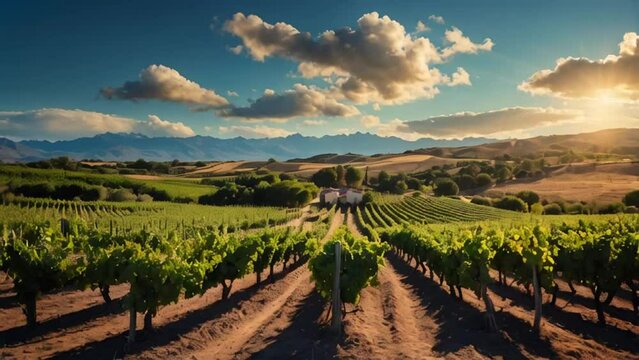 Stunning vineyard Argentina