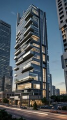 modern luxury tower architecture design