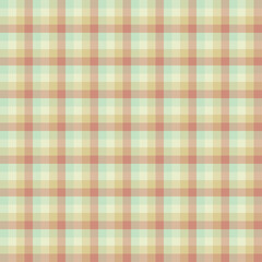 Seamless pattern of plaid. check fabric texture. striped textile print.Checkered gingham fabric seamless pattern. Vector seamless pattern.