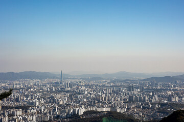 Naklejka premium Seoul City