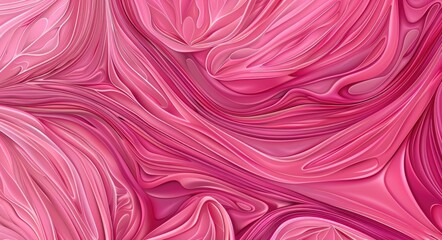 Fototapeta premium Contracting Smooth Muscle: A Biological Illustration of Slowly Moving Musculature