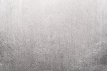 Silver metallic texture grunge style background for web banner graphic design