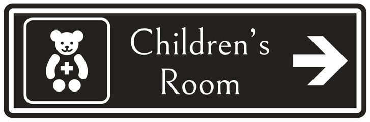 Children room sign