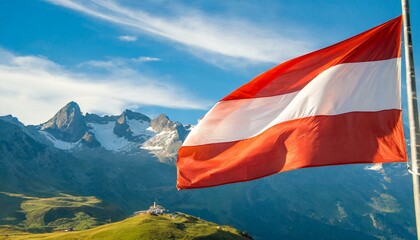 The Flag of Austria