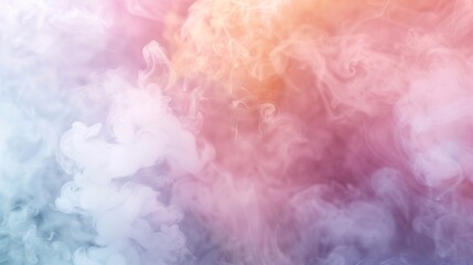 Vivid pink and blue smoke intertwine in a dynamic and flowing motion, creating a soft, dreamy background ideal for artistic designs