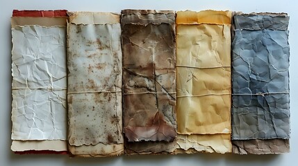 The Beauty of Imperfection: A Visual Symphony of Aged Paper