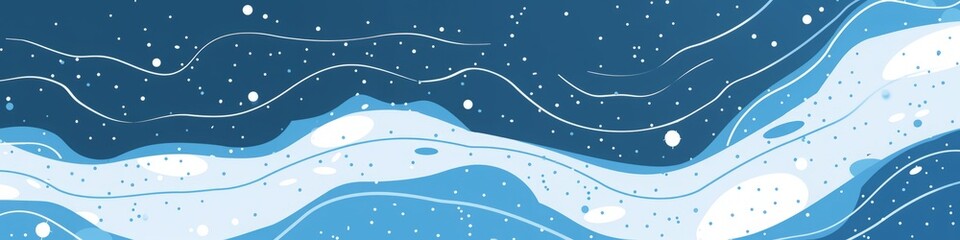abstract blue background with lines and jagged shapes.