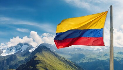 The Flag of Colombia