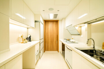 Clean and tidy kitchen interior