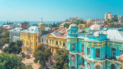 Odessa Black Sea Skyline