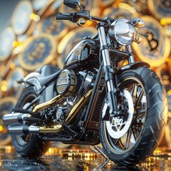Series of workshops teaching motorcycle enthusiasts how to start trading cryptocurrencies, skills expansion