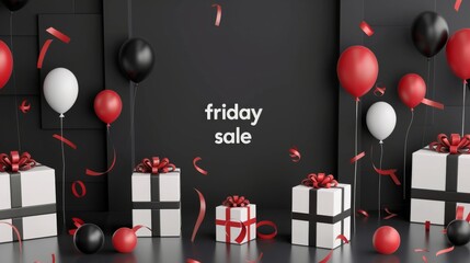 black friday discounts gifts balloons