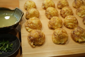 Japanese food, Akashiyaki, Famous in Hyogo, Japan - 日本 兵庫 明石焼き