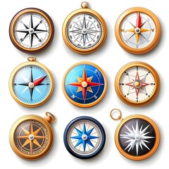 set of compass