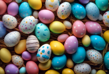 'Easter background Cute Icon Vector Design Banner Ribbon Illustration Spring Cartoon Gift Floral Cloud Template Happy Invitation Wallpaper Celebration Character GraphicBackground Icon Vector Design'