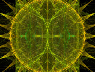 Imaginatory fractal abstract background Image