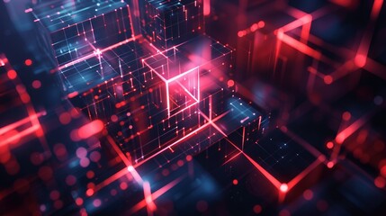 Obraz premium abstract futuristic background