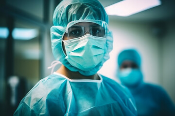 Covid 19 coronavirus illness protection Generative IA illustration digital art modern technology style