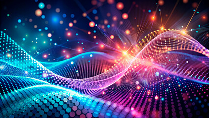 Technological pattern, background