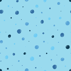Bubble Underwater Seamless Pattern Vector illustration for Print, Wallpaper, Decoration.