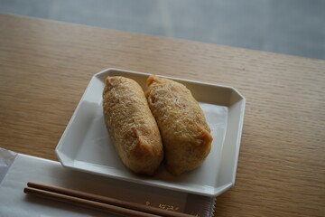 Japanese Food, Inari Sushi - 日本料理 いなり寿司
